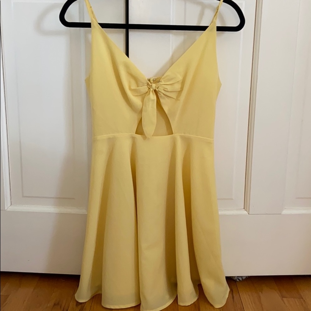 Urban Outfitters Yellow Dress